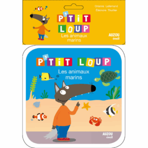 Livre de bain Ptit Loup les animaux Marins