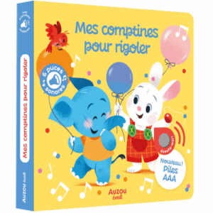 Mes premiers sonores - Mes comptines pour rigoler AUZOU