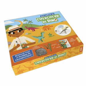 Mon coffret de chercheur de dino AUZOU