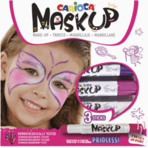 Peintures pour le Visage Mask Up Princess 3 Pcs CARIOCA