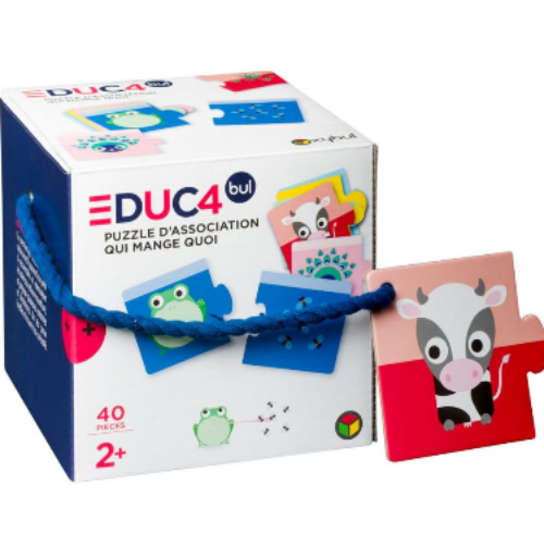 Puzzle Qui mange quoi OXYBUL