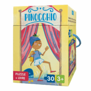 Puzzle et livre Pinocchio SASSI JUNIOR
