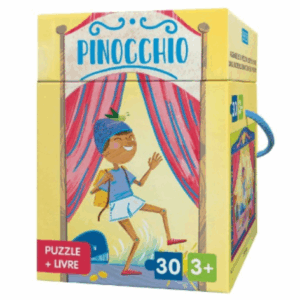 Puzzle et livre Pinocchio SASSI JUNIOR