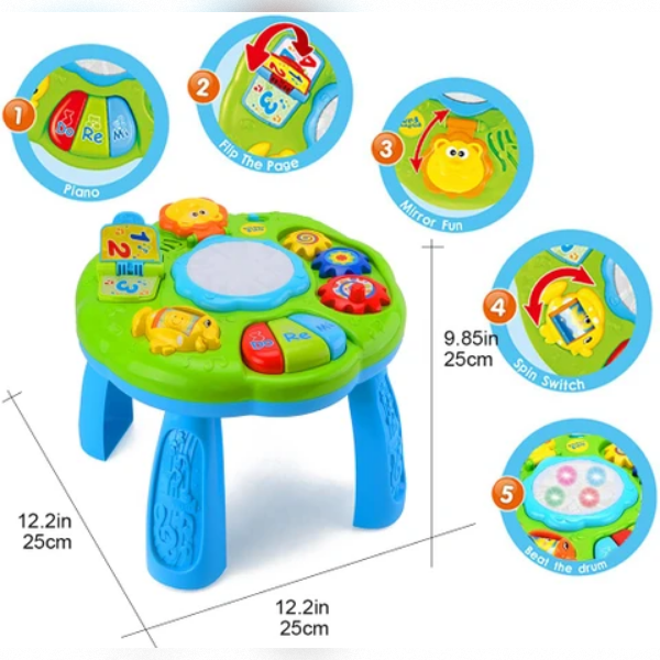 Table d'activités 2 EN 1