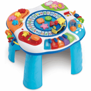 Table d'activités Train de lettres et piano WINFUN