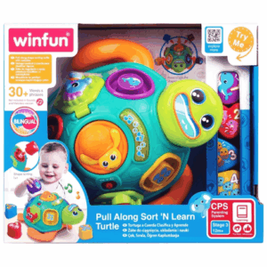 Tortue à tirer, trier et apprendre WINFUN