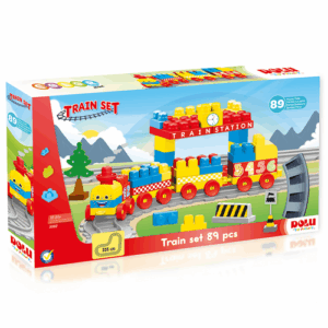 Train Set 89 Pcs Blocks DOLU