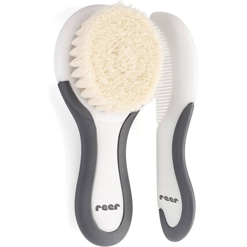 Brosse à poils de chèvre et peigne REER