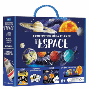 Coffret du Mega Atlas de l'Espace SASSI JUNIOR