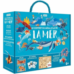Coffret du Mega Atlas de la mer SASSI JUNIOR