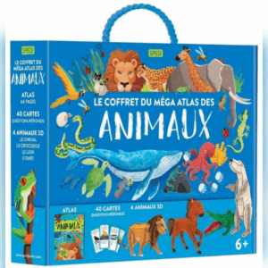 Coffret du Mega Atlas des Animaux SASSI JUNIOR