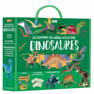 Coffret du Mega Atlas des Dinosaures SASSI JUNIOR