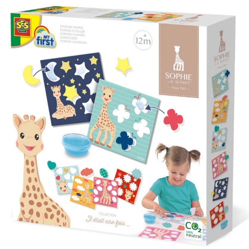 Formes à coller Sophie la girafe