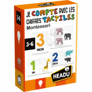 Je Compte avec les chiffres tactiles HEADU