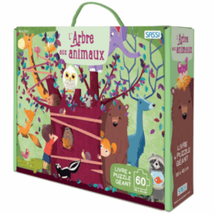 Le Puzzle Géant l'arbre aux animaux SASSI JUNIOR