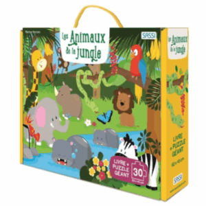Le Puzzle Géant les animaux de la jungle SASSI JUNIOR