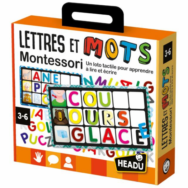 Lettres et Mots Montessori HEADU