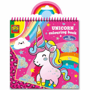 Livre de coloriage licorne SES Creative
