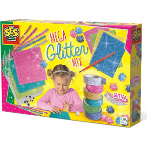 Méga kit de bricolage à paillettes SES Creative