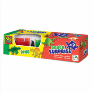 Pâte à modeler 2 dinosaures SES Creative