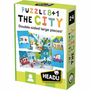 Puzzle 8+1 city HEADU