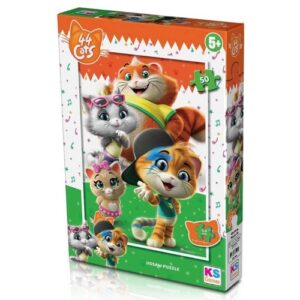 Puzzle Cats 50 pcs KS GAMES