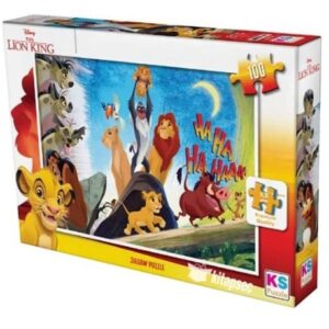 Puzzle Roi Lion 100 pcs KS GAMES