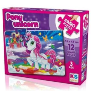 Puzzle géant 12 pcs Licorne KS GAMES