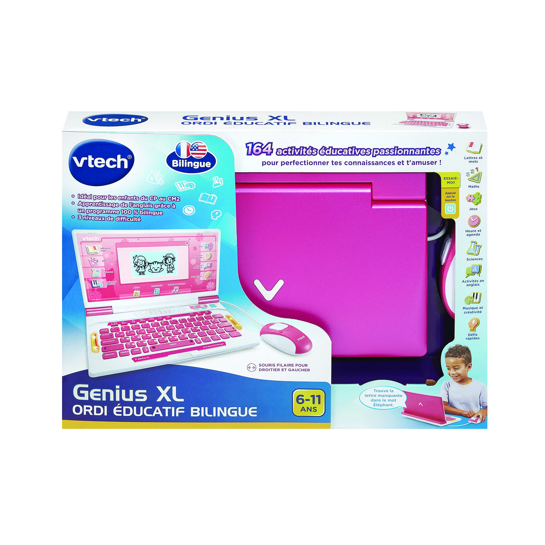 Ordi éducatif bilingue Genius XL Vtech – Image 2