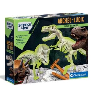 Archéo Ludic T-Rex & Tricératops Clementoni