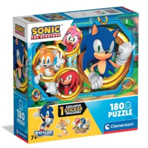 Box Puzzle Sonic 180 pcs Clementoni
