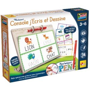 J'écris et je dessine en Bois Montessori LISCIANI