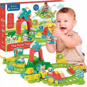 Le train de la ferme Clementoni