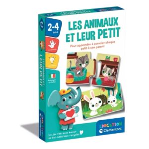 Les animaux et leur petit Clementoni