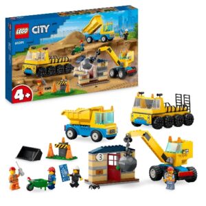 Les camions de chantier lego 60391