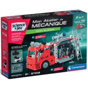 Mon atelier de mécanique Camion de pompier Clementoni