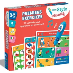 Mon stylo interactif Premiers exercices Clementoni
