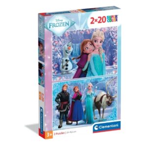 Puzzle Frozen 2x20 pcs Clementoni