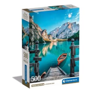 Puzzle Lac de Braies 500 pcs Clementoni