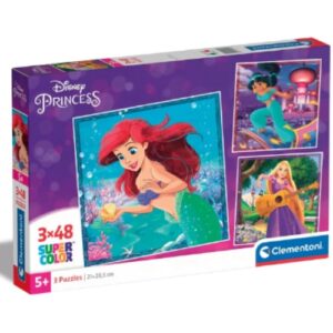Puzzle Princess 3x48 pcs Clementoni