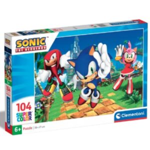 Puzzle Sonic 104 pcs Clementoni