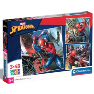 Puzzle Spiderman 3x48 pcs Clementoni