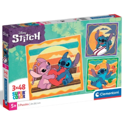 Puzzle Stitch 3x48 pcs Clementoni