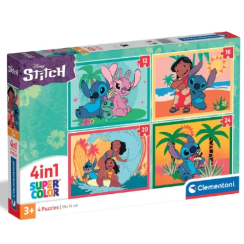 Puzzle Stitch 4 en 1 Clementoni