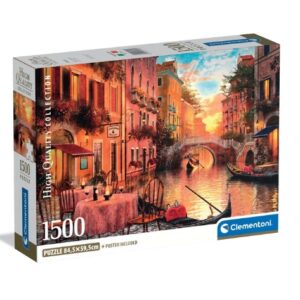 Puzzle Venise 1500 pcs Clementoni