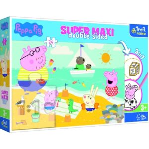 Baby super maxi puzzle coloriage Peppa Pig