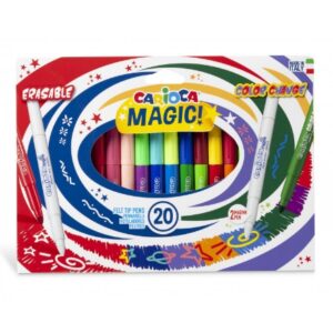 Marqueurs Encre effaçable 20 Pcs CARIOCA