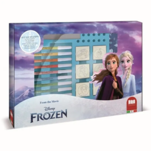 Maxi Coffret de tampons pour coloriage Frozen Multiprint