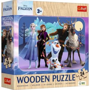 Puzzle 24 pcs en Bois Frozen TREFL