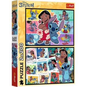 Puzzle 2x200 pcs Stitch TREFL